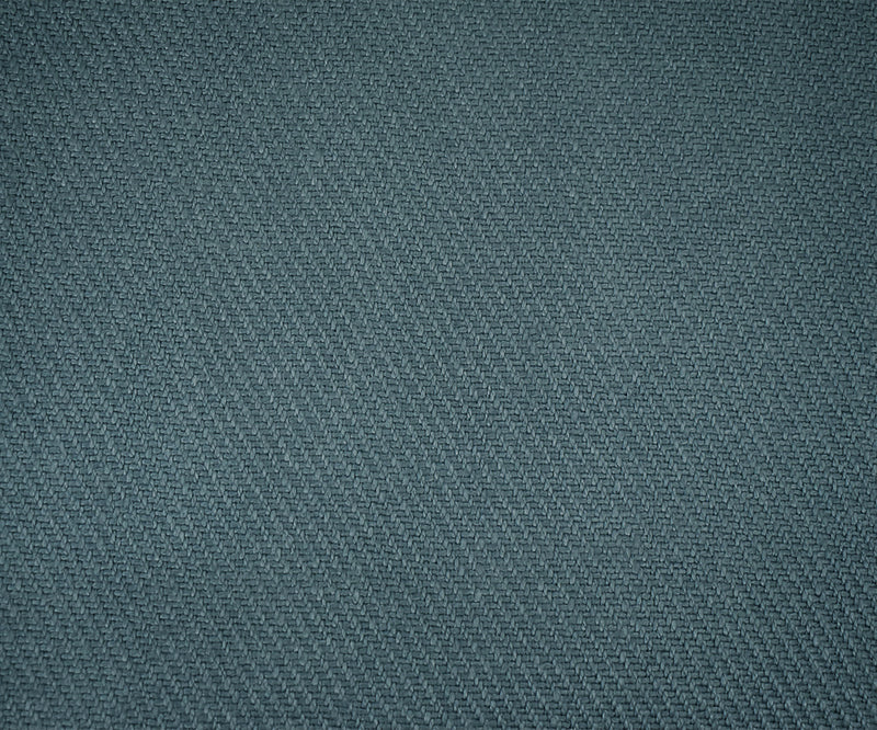 Dark Teal Moygashel Twill Irish Linen Solid Woven Home Decorating Fabric