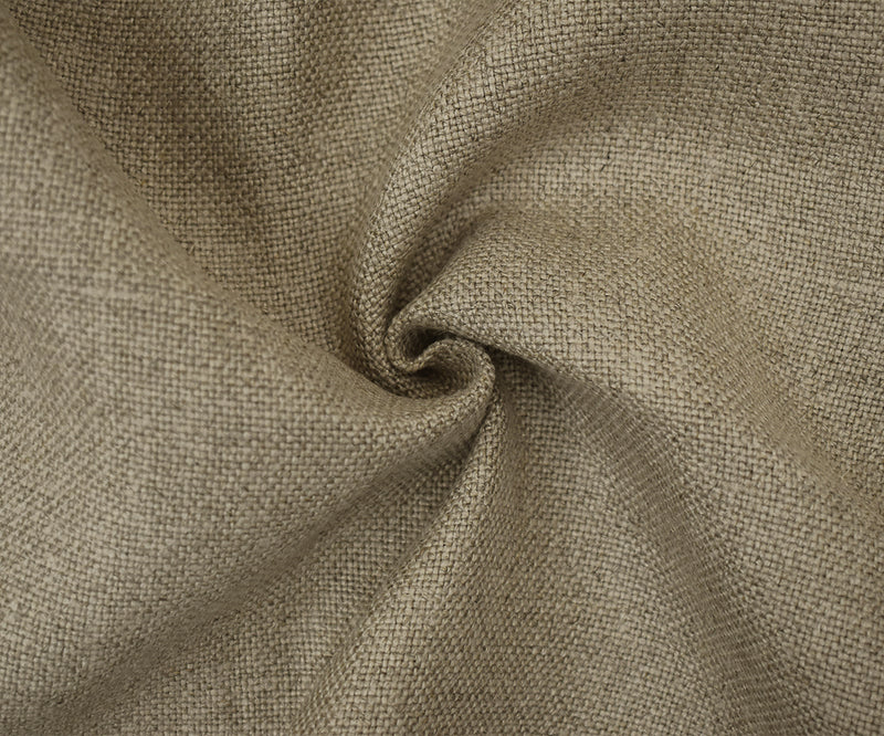 Natural Beige Moygashel Solid Woven Irish Linen Home Decorating Fabric