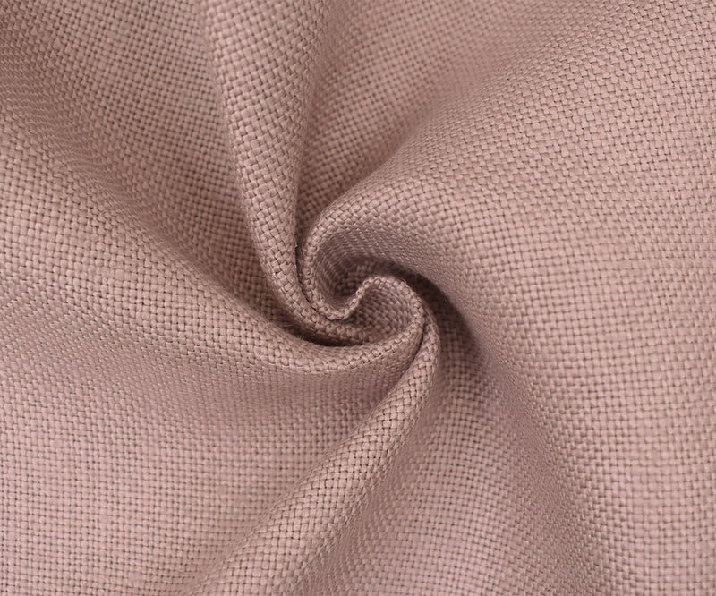 Pink Moygashel Solid Woven Irish Linen Home Decorating Fabric