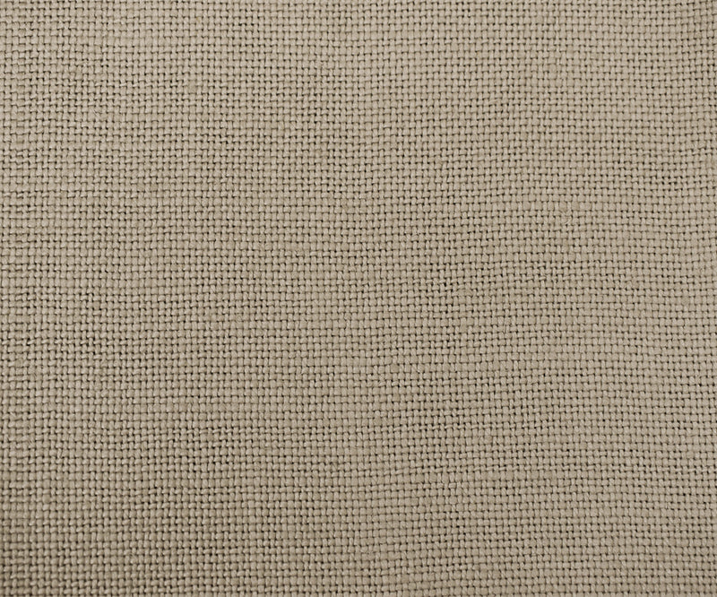 Taupe Beige Moygashel Solid Woven Irish Linen Home Decorating Fabric