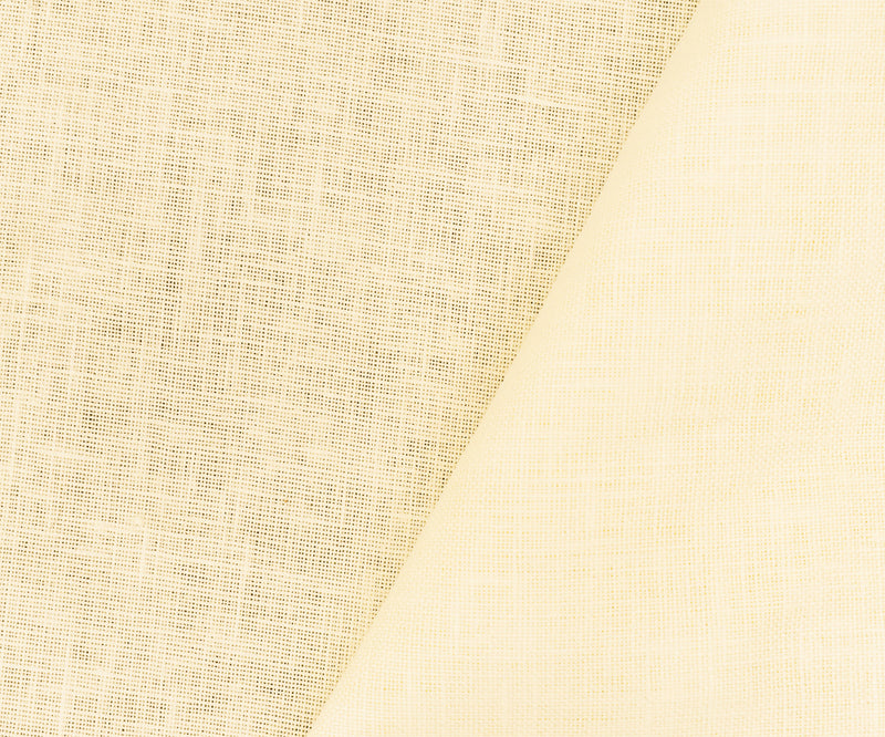 Ivory Spence Bryson Solid Slub Texture Irish Linen Woven Fabric