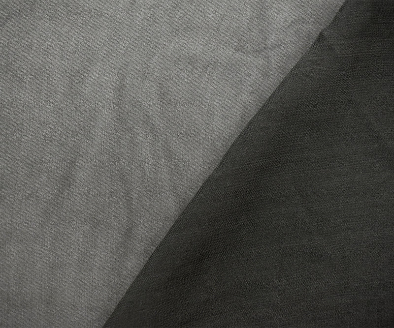 Gray Silk Chiffon Woven Fabric