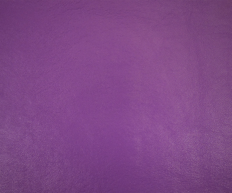 Purple Famous Maker Solid Recycled Leather and Polyurethane Blend Fabric