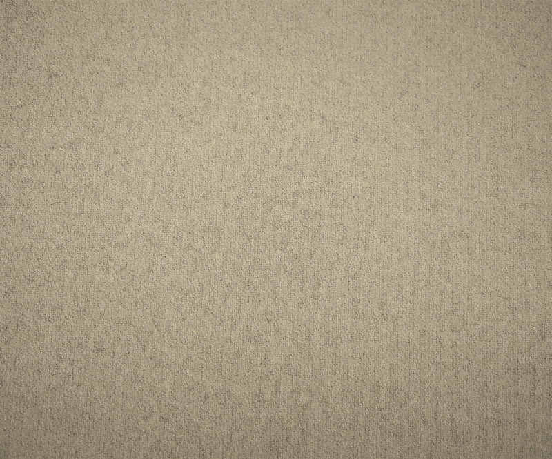 1 1/4 YD PC-Gray Wool-Poly Blend Double Brushed Twill Double Woven Jacketing Fabric