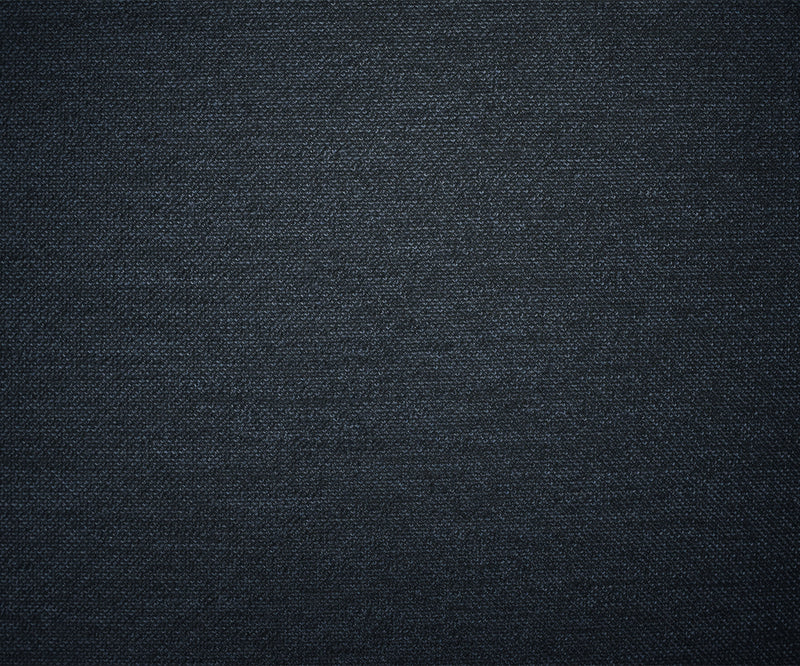 Deep Blue-Black Wool-Poly Stretch Spandex Texture Sweater Knit Fabric