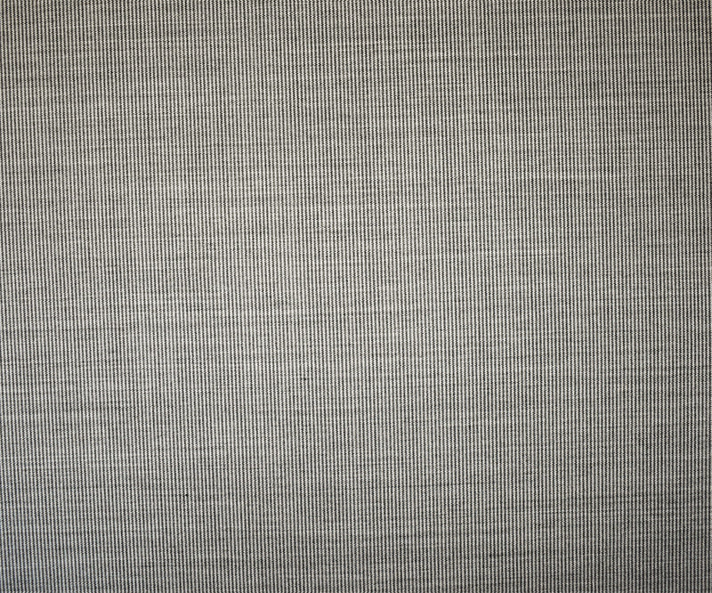 Deep Gray-White Poly-Wool Japanese Stripe Woven Fabric