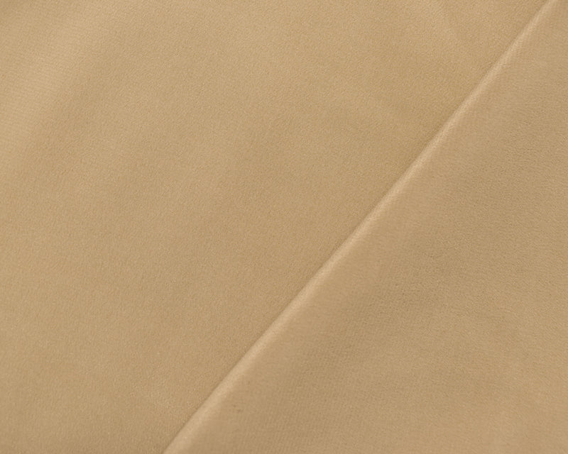 Beige Silk Famous Designer Crepe De Chine Woven Fabric