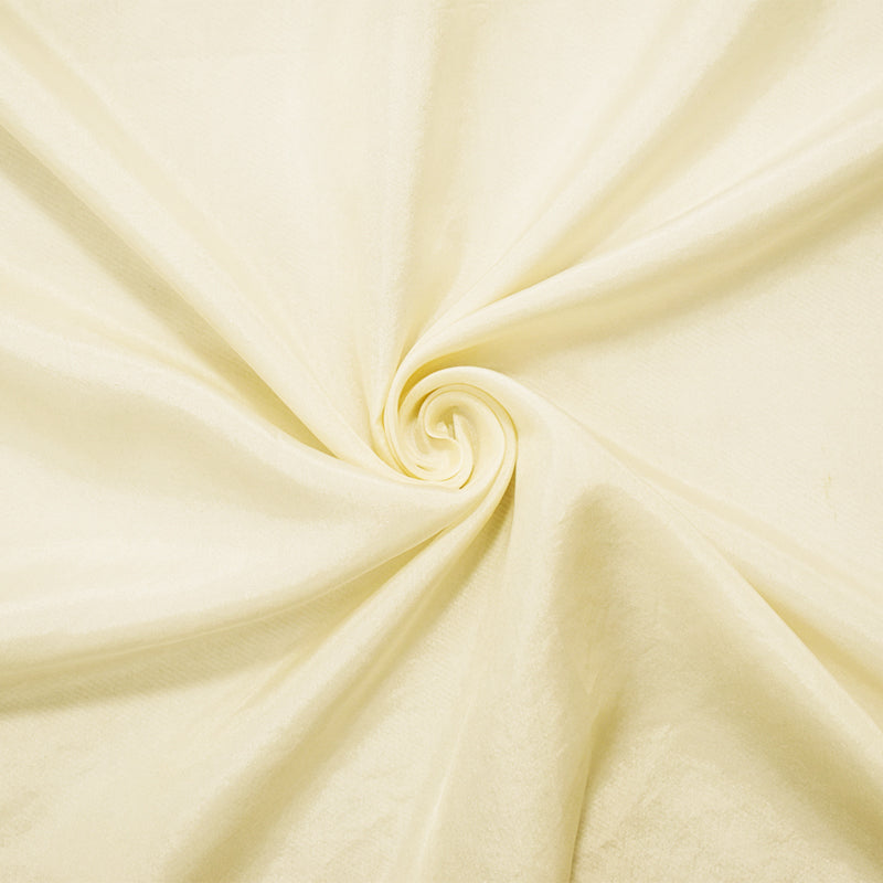 Light Beige Famous Designer Silk Charmeuse Woven Fabric