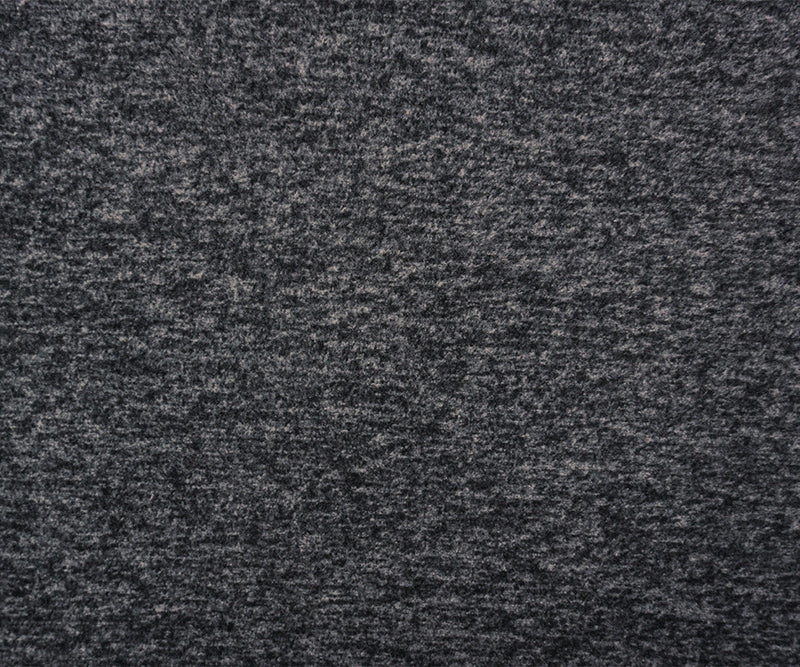 Heather Black Famous Designer Sweatshirt Fleece Knit Fabric