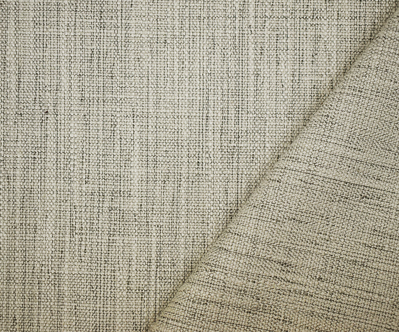 Taupe Beige-Gray Polyester Blend Slub Texture Home Decorating Fabric