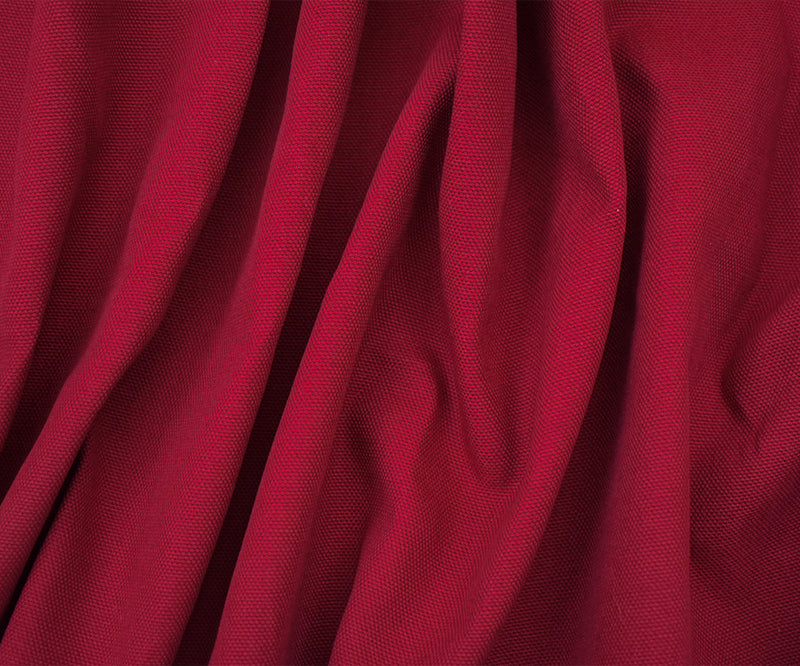 Red 8 oz. Solid Cotton Canvas Woven Fabric