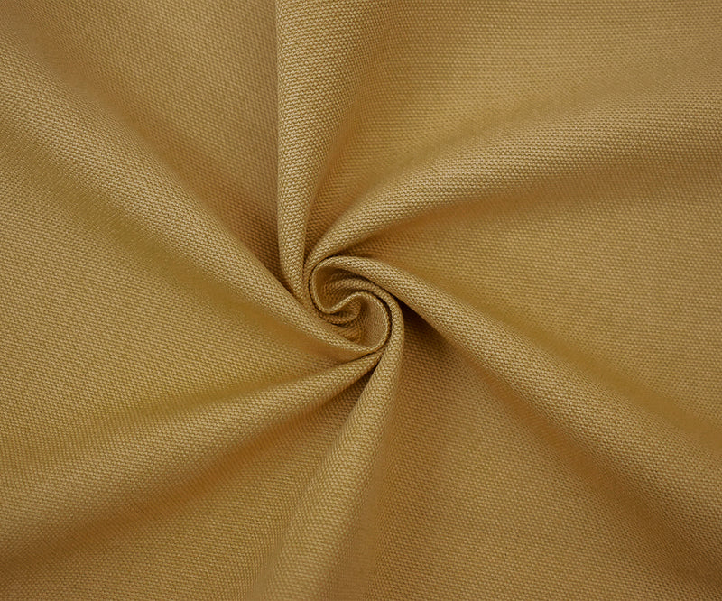 Tan Beige 8 oz. Solid Cotton Canvas Woven Fabric