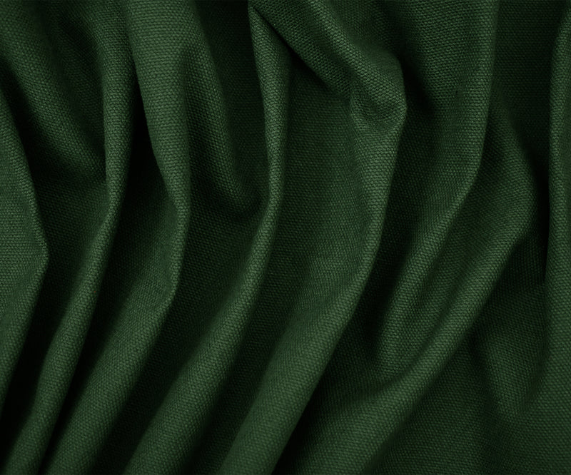 Hunter Green 8 oz. Solid Cotton Canvas Woven Fabric