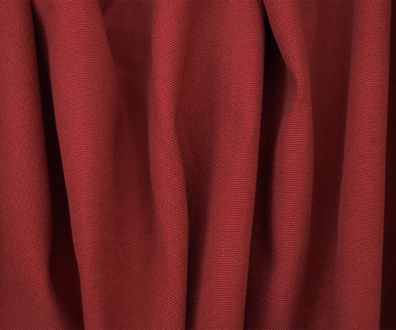 Red 8 oz. - Solid Cotton Canvas Woven Fabric