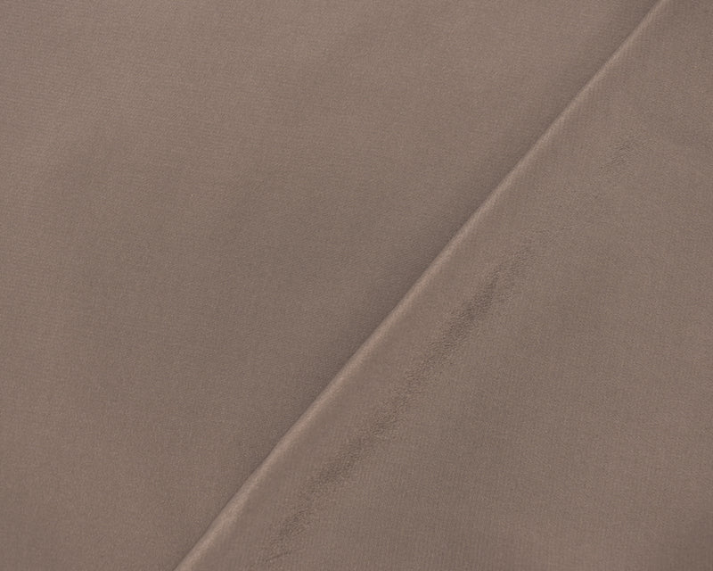Gray Silk Famous Designer Satin Woven Fabric
