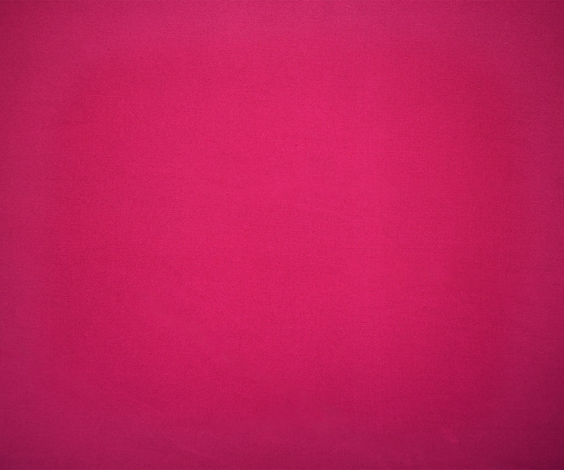 Fuchsia Pink Cotton Solid Sateen Woven Fabric