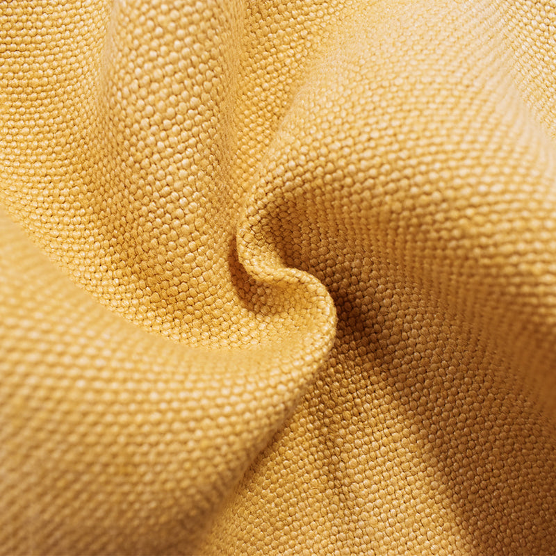 3 YD PC-Yellow Moygashel Washed Irish Linen Solid Home Decorating Woven Fabric
