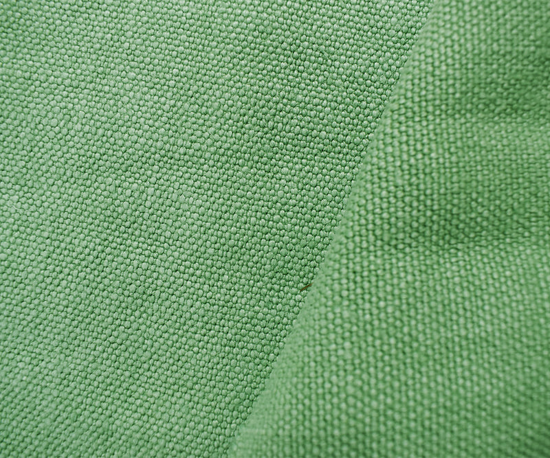 Mint Green Moygashel Washed Irish Linen Solid Home Decorating Woven Fabric