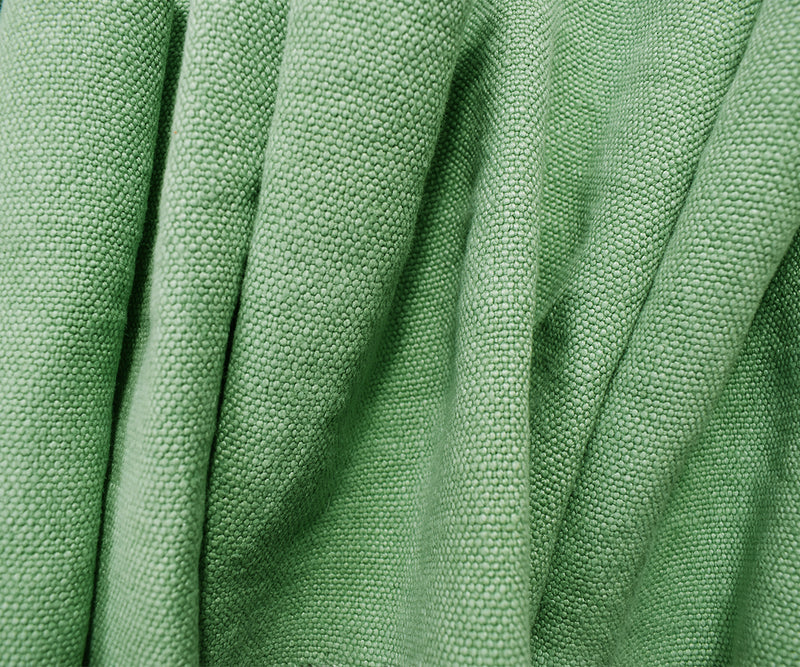 Mint Green Moygashel Washed Irish Linen Solid Home Decorating Woven Fabric