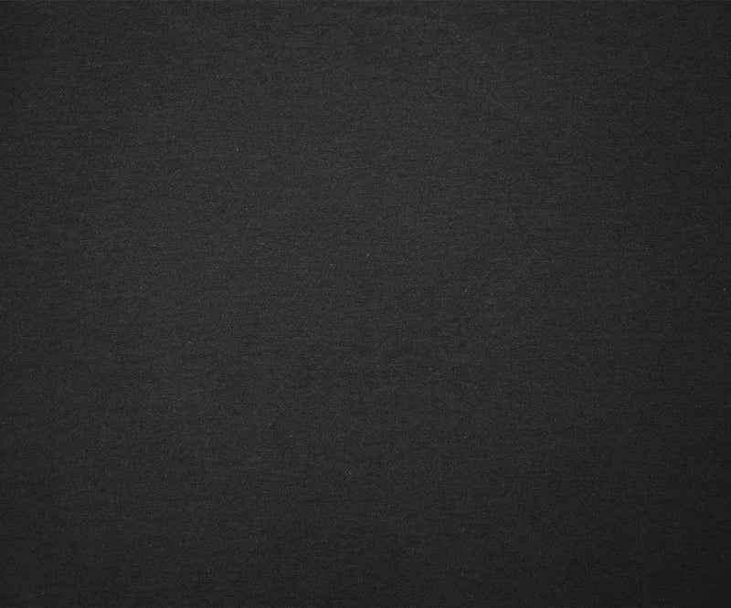 Charcoal Gray Solid Cotton Spandex Knit Fabric - 10 oz - Reorderable