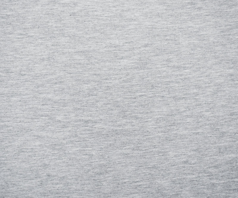 Heather Gray Solid Cotton-Poly Spandex Knit Fabric - 10 oz - Reorderable
