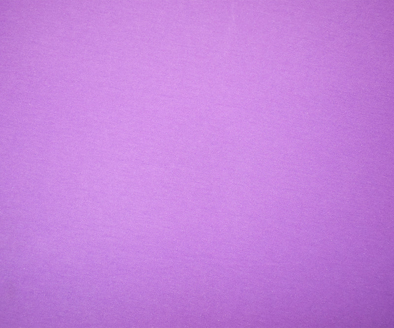 Lilac Purple Solid Cotton Spandex Knit Fabric - 10 oz - Reorderable