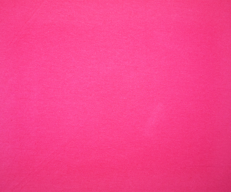 Vivacious Pink Solid Cotton Spandex Knit Fabric - 10 oz - Reorderable