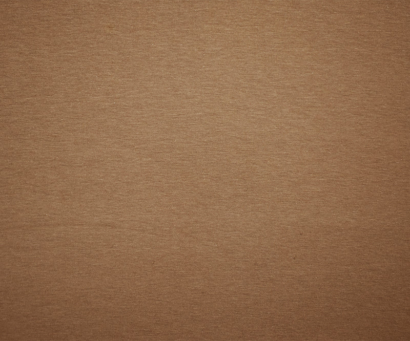 Dark Mocha Solid Cotton Spandex Knit Fabric - 10 oz - Reorderable