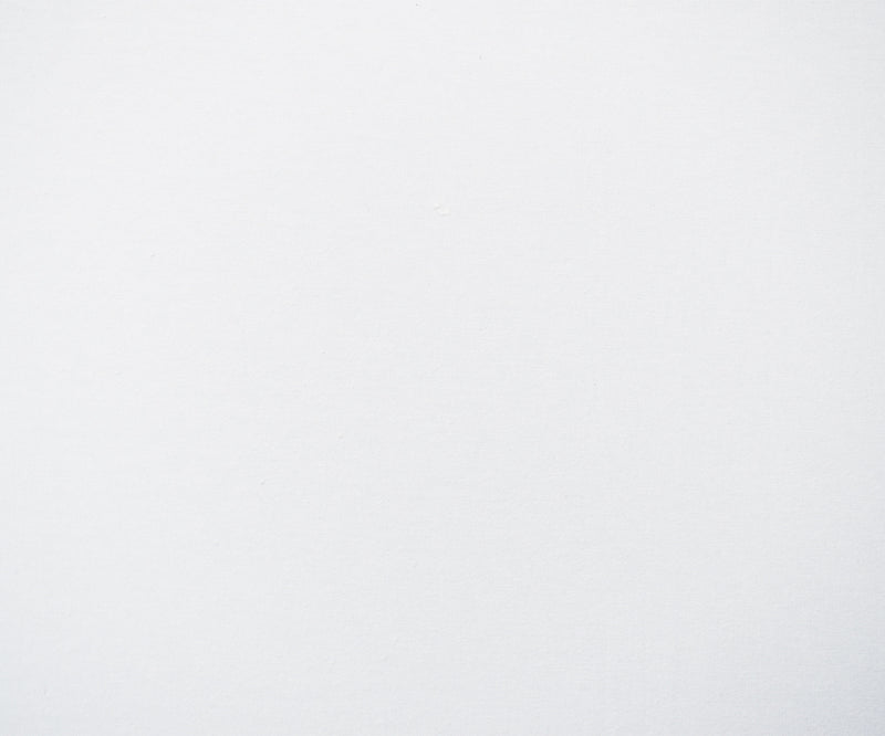 White Solid Cotton Spandex Knit Fabric - 10 oz - Reorderable