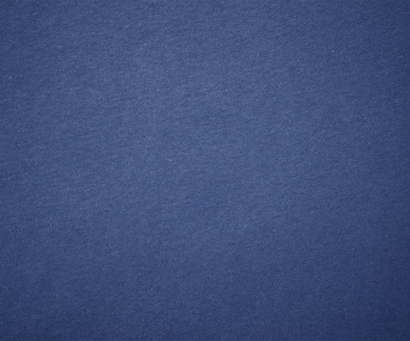 Denim Blue Solid Cotton Spandex Knit Fabric - 10 oz - Reorderable