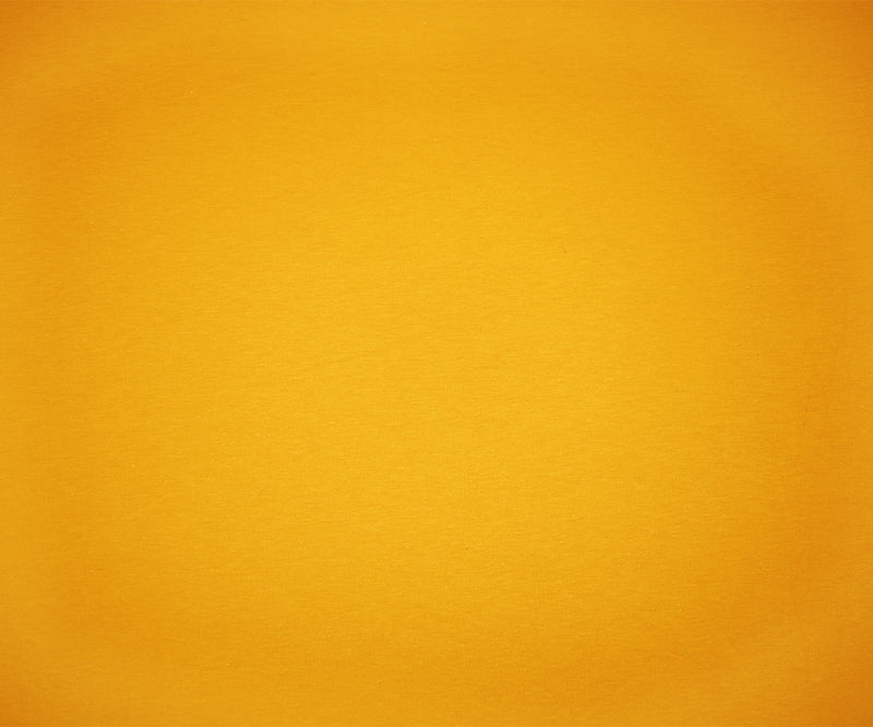 Yellow Cotton Solid Stretch Spandex Jersey Knit Fabric