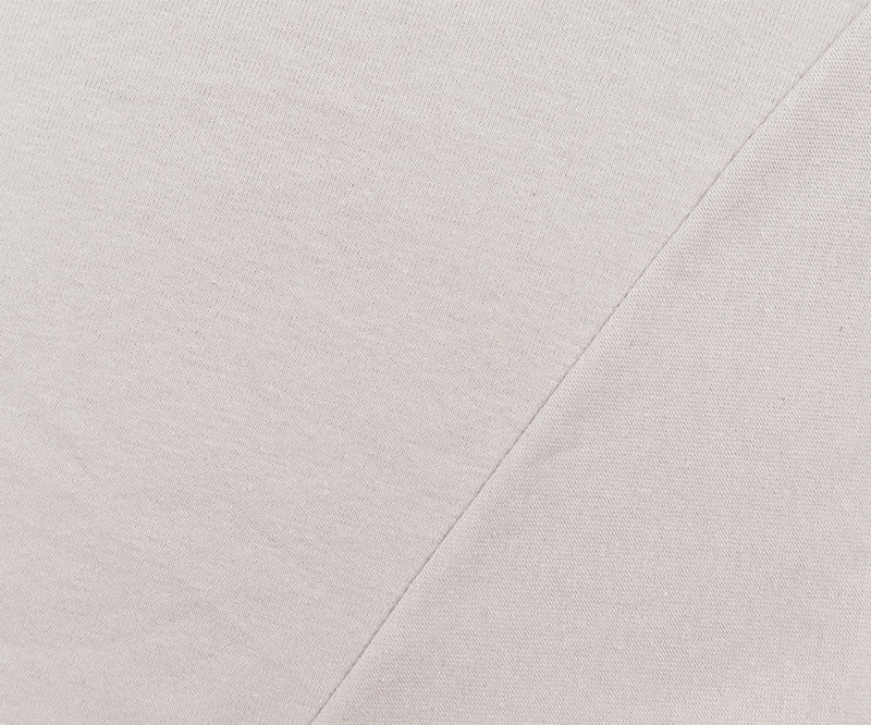 2 1/2 YD PC-Light Gray Cotton Solid Stretch Spandex Jersey Knit Fabric