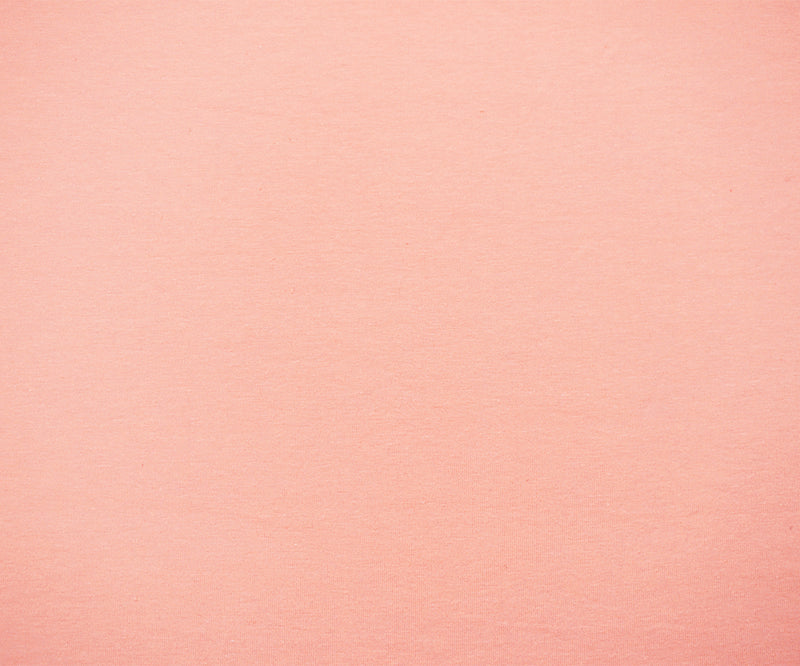 Pastel Orange Cotton Solid Stretch Spandex Jersey Knit Fabric