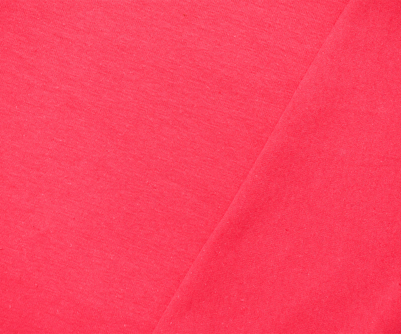 Red Cotton Solid Stretch Spandex Jersey Knit Fabric