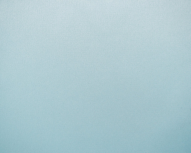 Light Blue Polyester Stretch Lamour Satin Woven Fabric