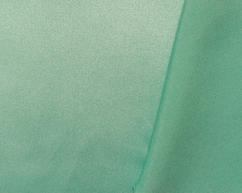 Aqua Teal Polyester Stretch Lamour Satin Woven Fabric