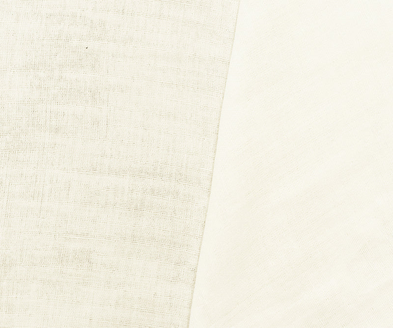 White Cotton Double Gauze Woven Fabric