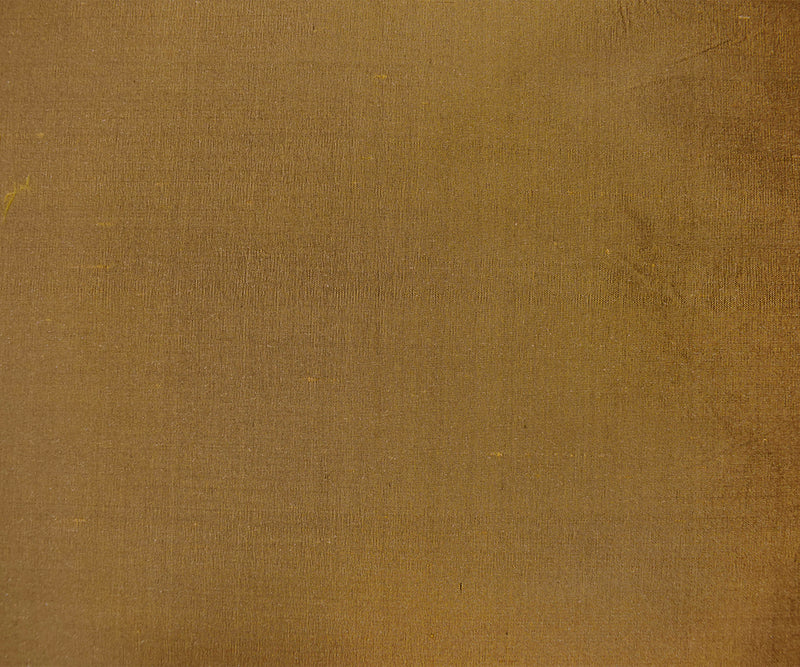 Light Brown-Black Silk Iridescent Dupioni Woven Fabric