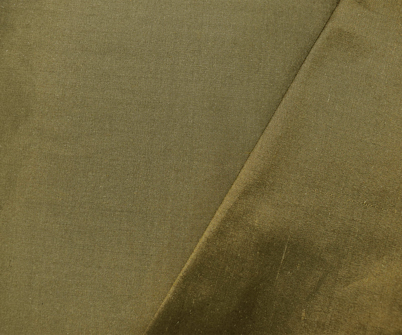 Deep Brown-Black Iridescent Dupioni Woven Fabric