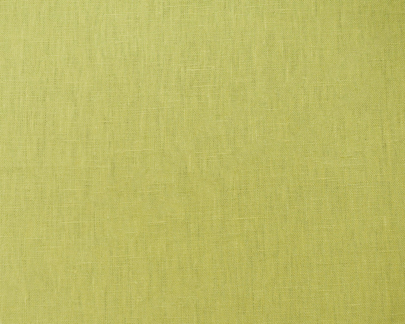 Lime Green Linen Cross Hatch Slub Solid Woven Fabric