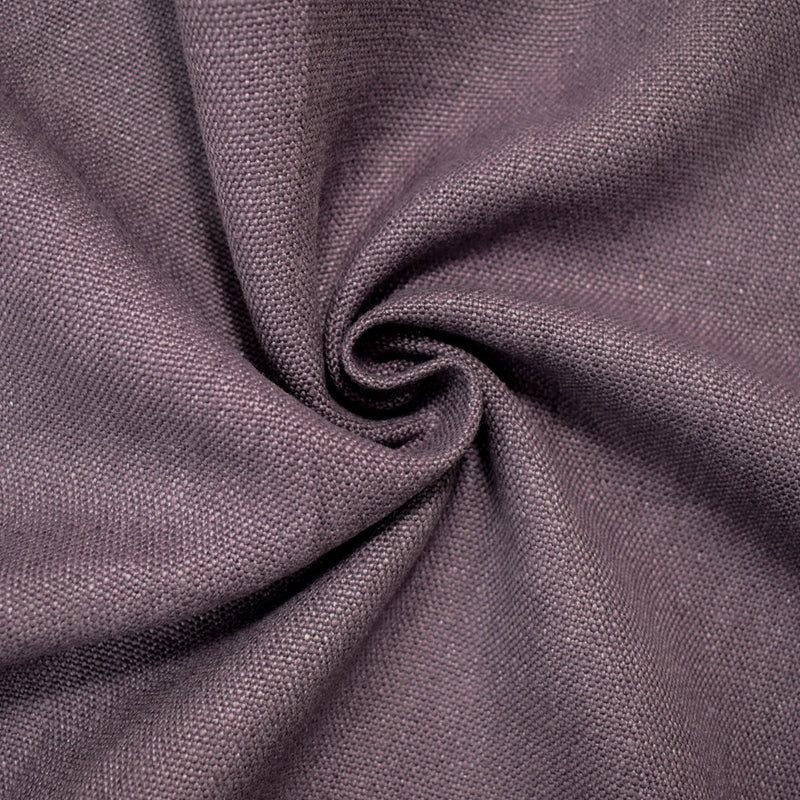 Purple Linen Convington Slub Canvas Woven Fabric