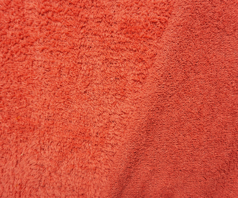 Orange Poly Spandex Stretch Solid Sweater Knit Fabric