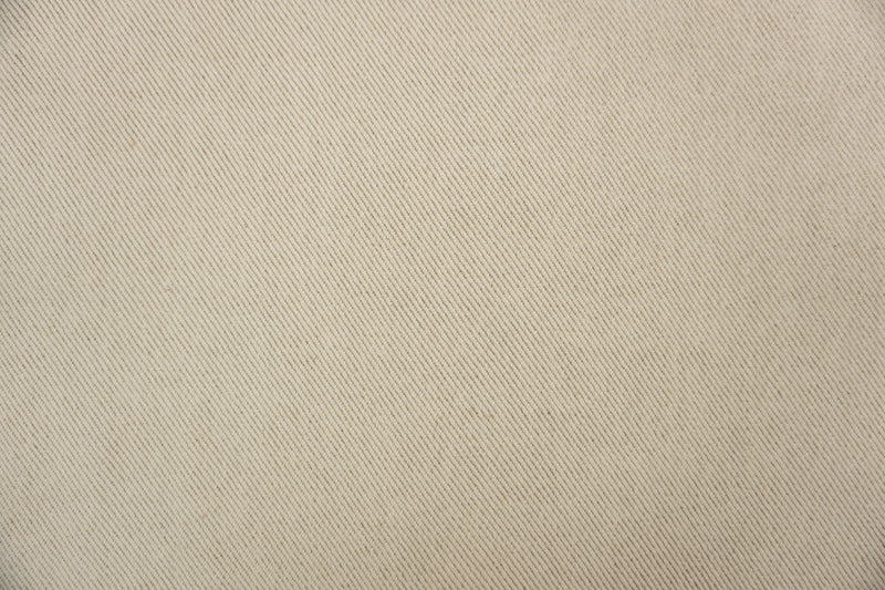 Natural White-Taupe Washed Linen-Cotton Twill Home Decorating Fabric
