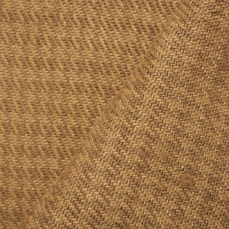 Brown Beige Washed Linen Houndstooth Home Decorating Fabric
