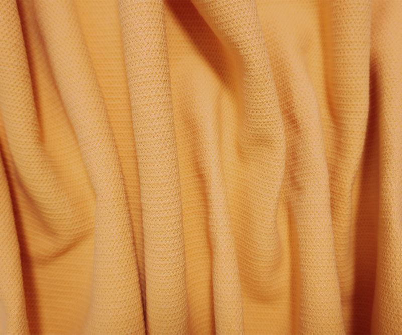 Yellow Cotton Textured Dobby Woven Home Decorating Fabric