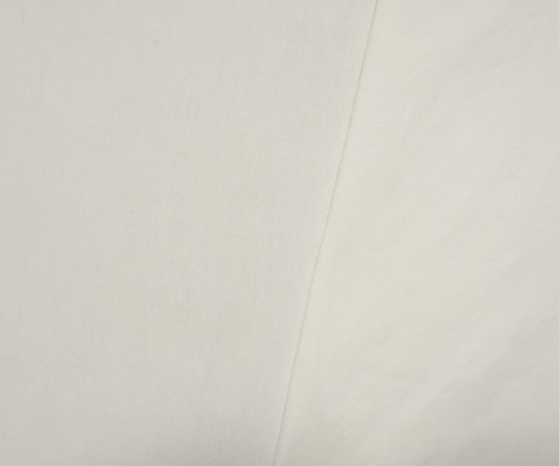 White Cotton Solid Woven Home Decorating Fabric