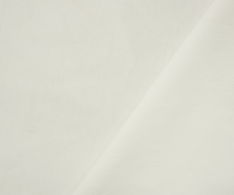 White Cotton Solid Woven Home Decorating Fabric
