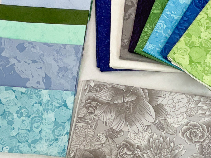 Boundless Coordinated Stash Builder Bundle - Earthrise - various fabrics 12 yards total