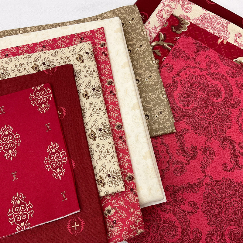 Boundless Coordinated Stash Builder Bundle - Serenade - various fabric prints 12 1/4 yards total