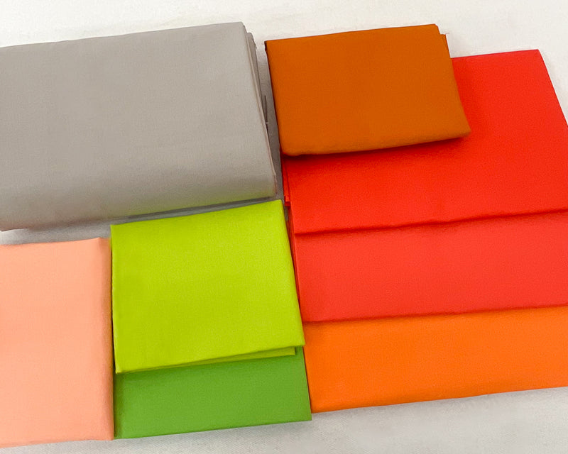 Boundless Coordinated Stash Builder Bundle - Boundless Solids PP - various solid fabrics 6 7/8 yards total